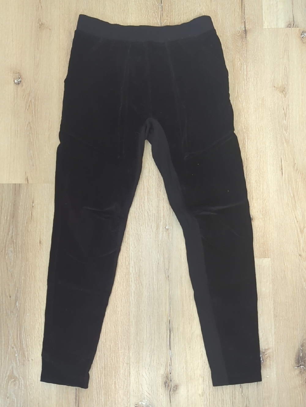 Prairie Underground Black Velvet Joggers